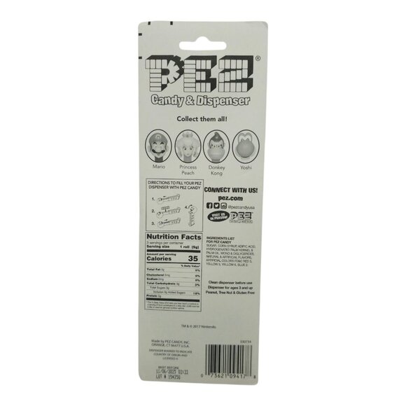 Super Mario Luigi Donkey Kong PEZ Candy & Dispenser Collectibles Lot Of 3 NEW - Picture 8 of 11